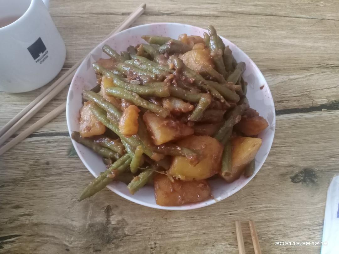 豇豆角炖土豆——下饭靠它