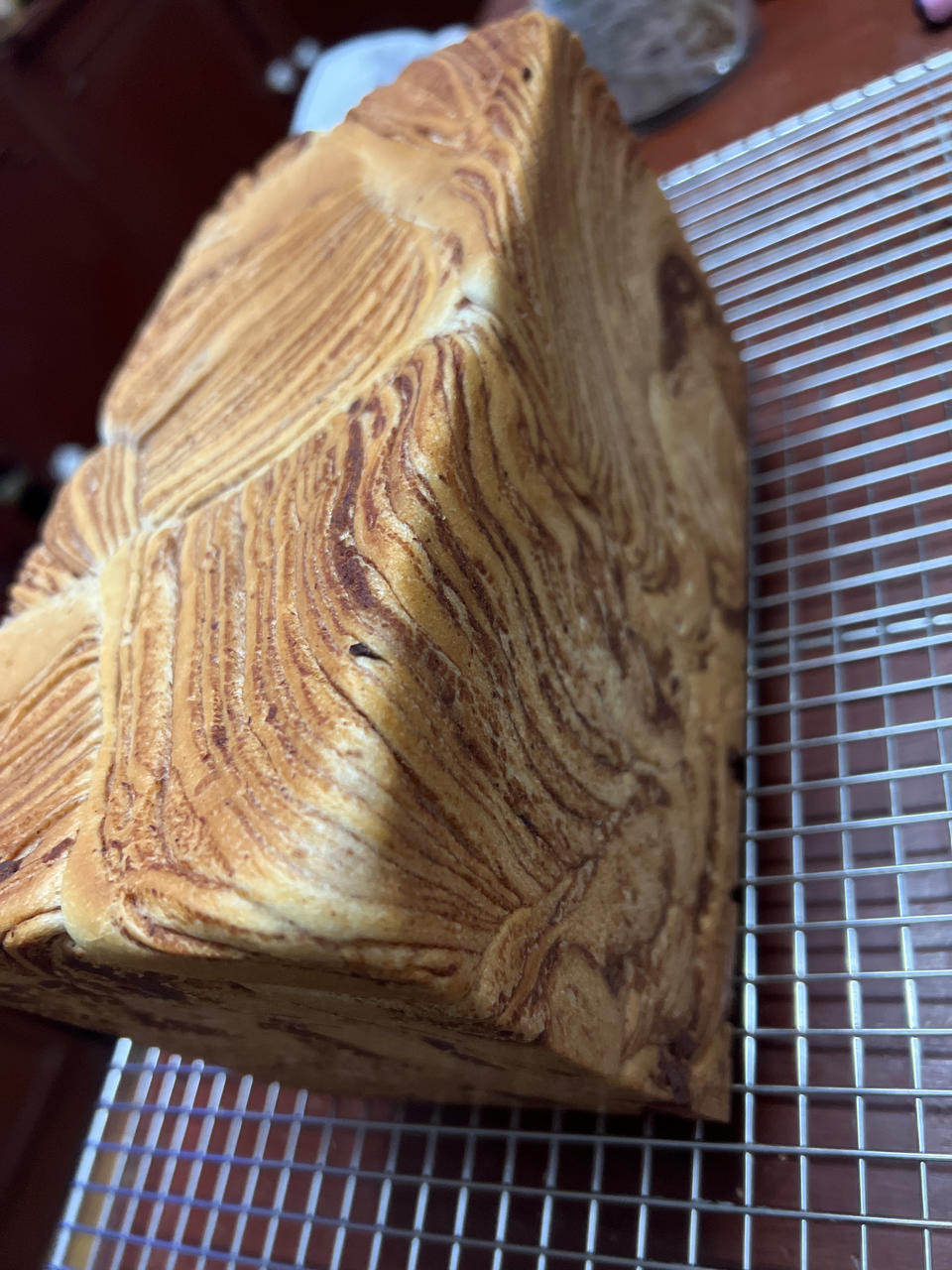 豆沙大理石吐司