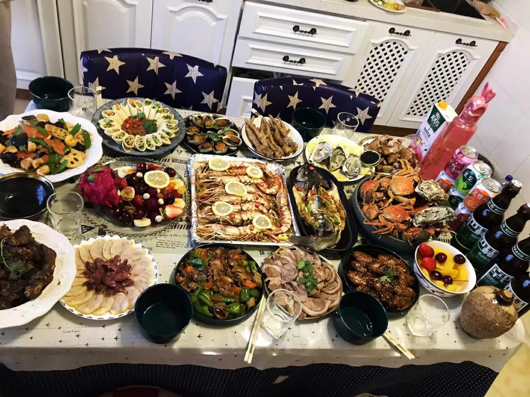 盐烤阿根廷红虾