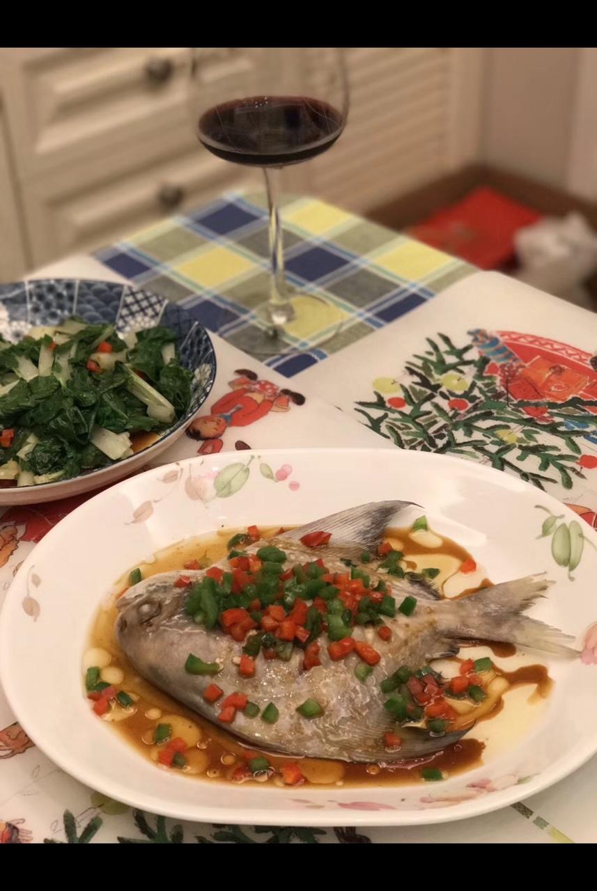 清蒸鲳鱼