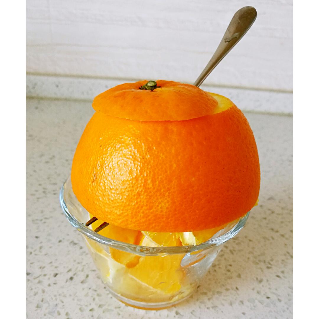 一分钟速剥橙子简单快捷不伤手