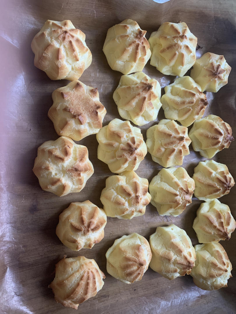 奶油小泡芙，容易做，成功率极高～