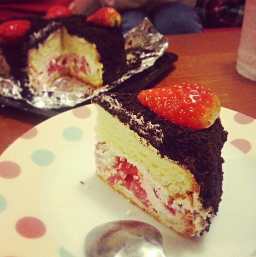 奥利奥水果奶油蛋糕