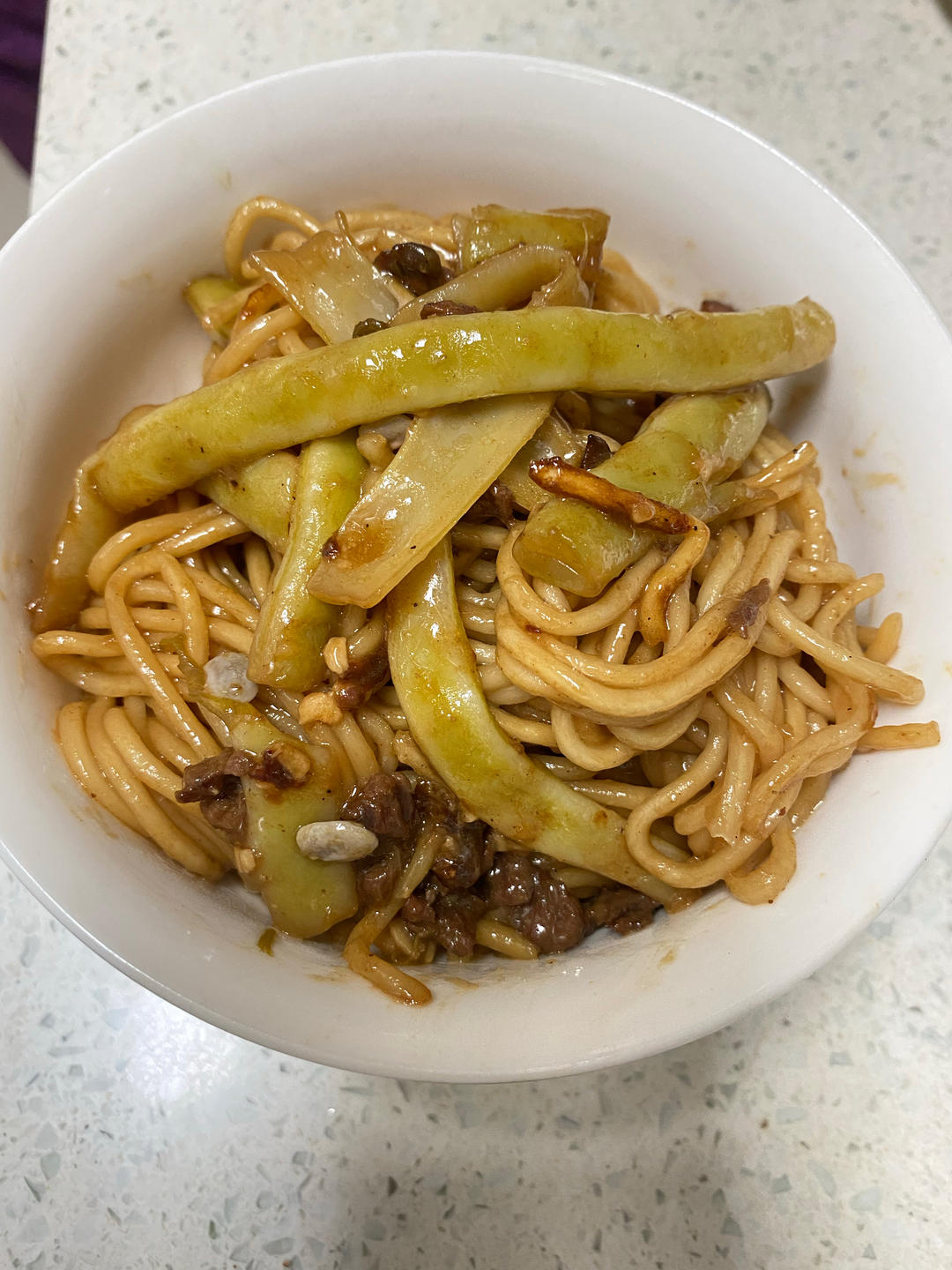 豆角焖面