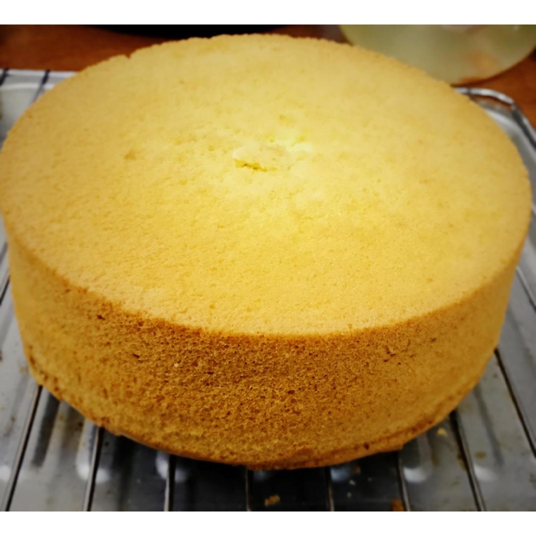 步骤最全面的戚风蛋糕（八寸）做法，成功率高！