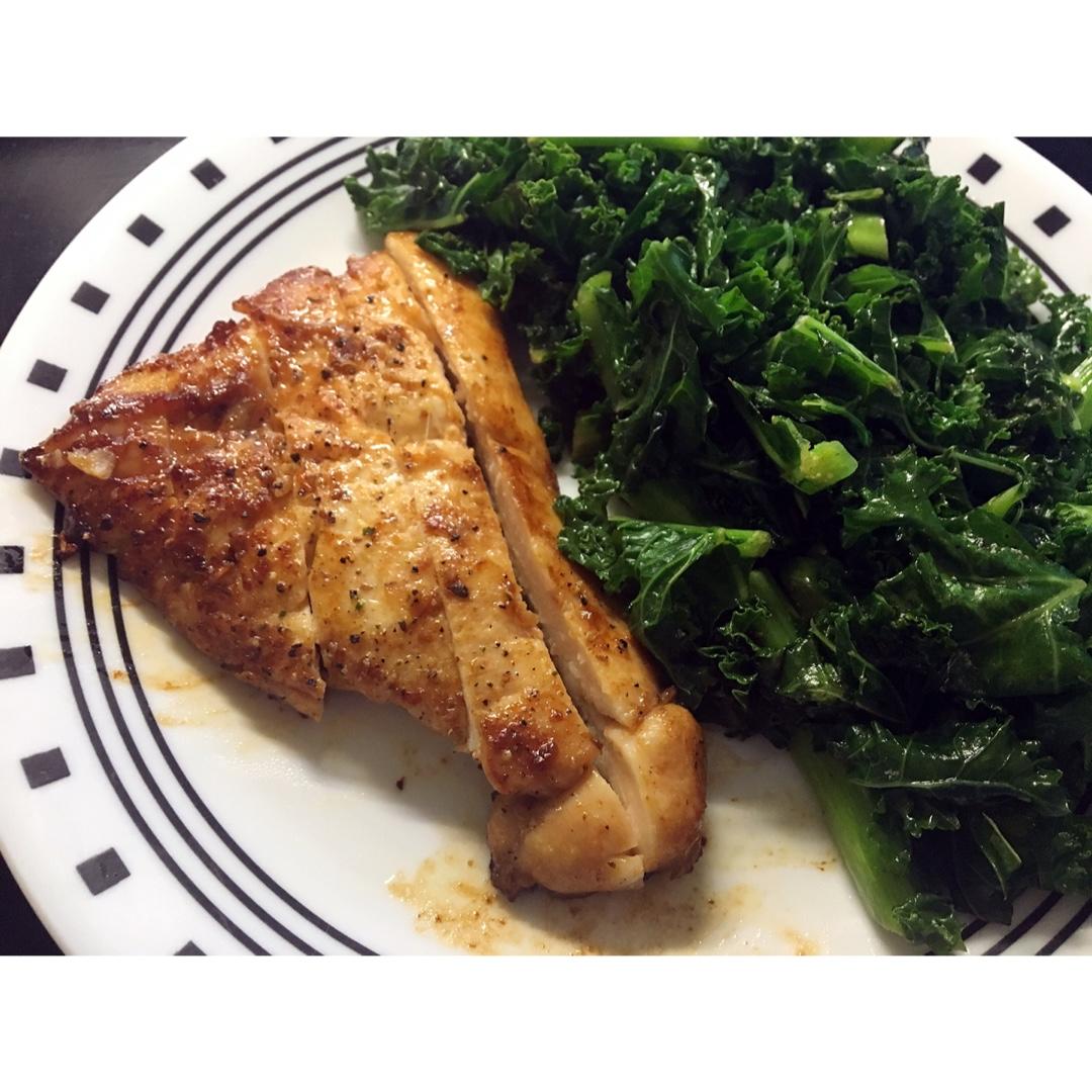 蚝油煎鸡胸肉（真的只要腌了就炒鸡嫩！（新增微波式