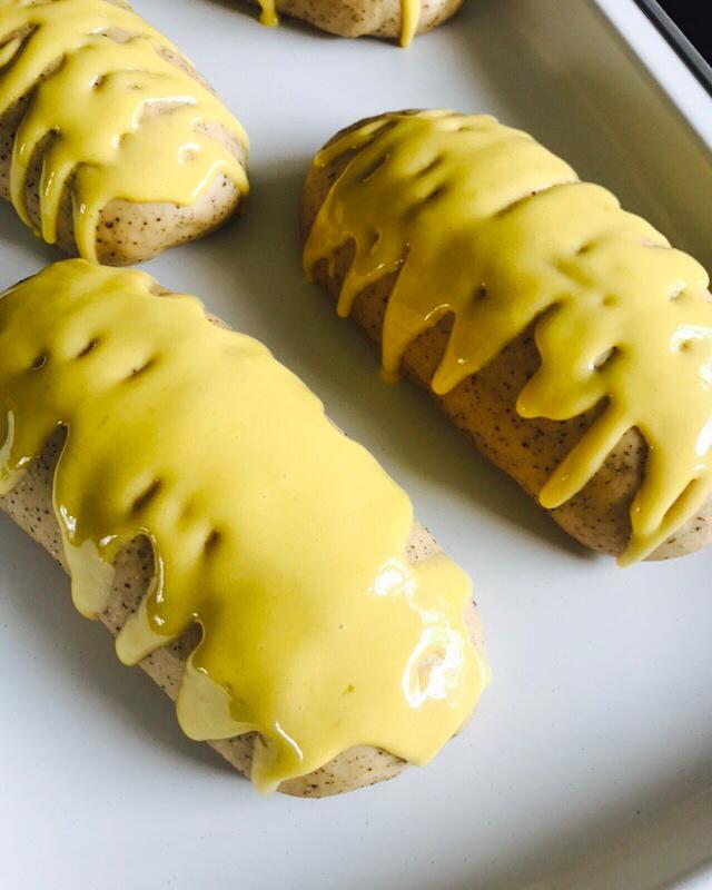 面包界的“蛋包饭”，蛋香啡果