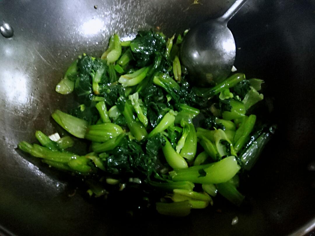 炒青菜（清炒油菜）的做法