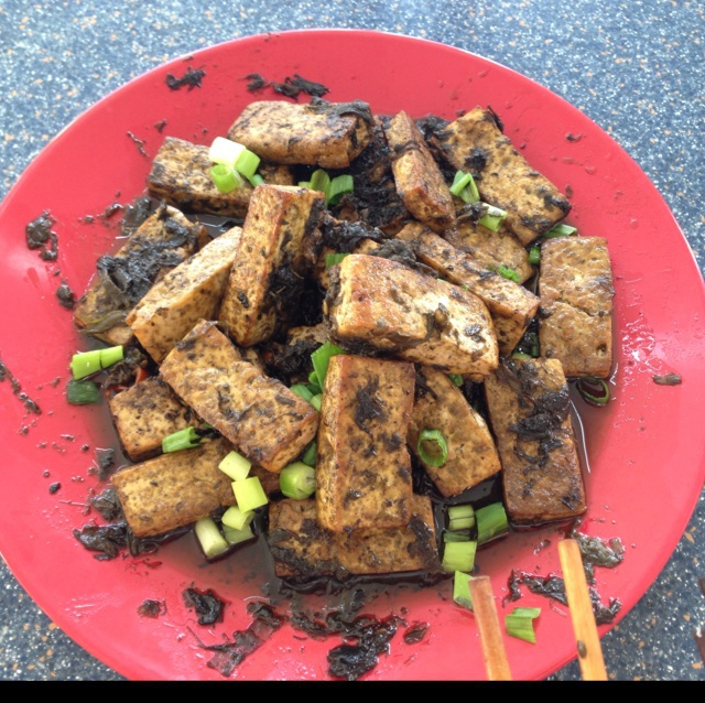 橄榄菜烧豆腐