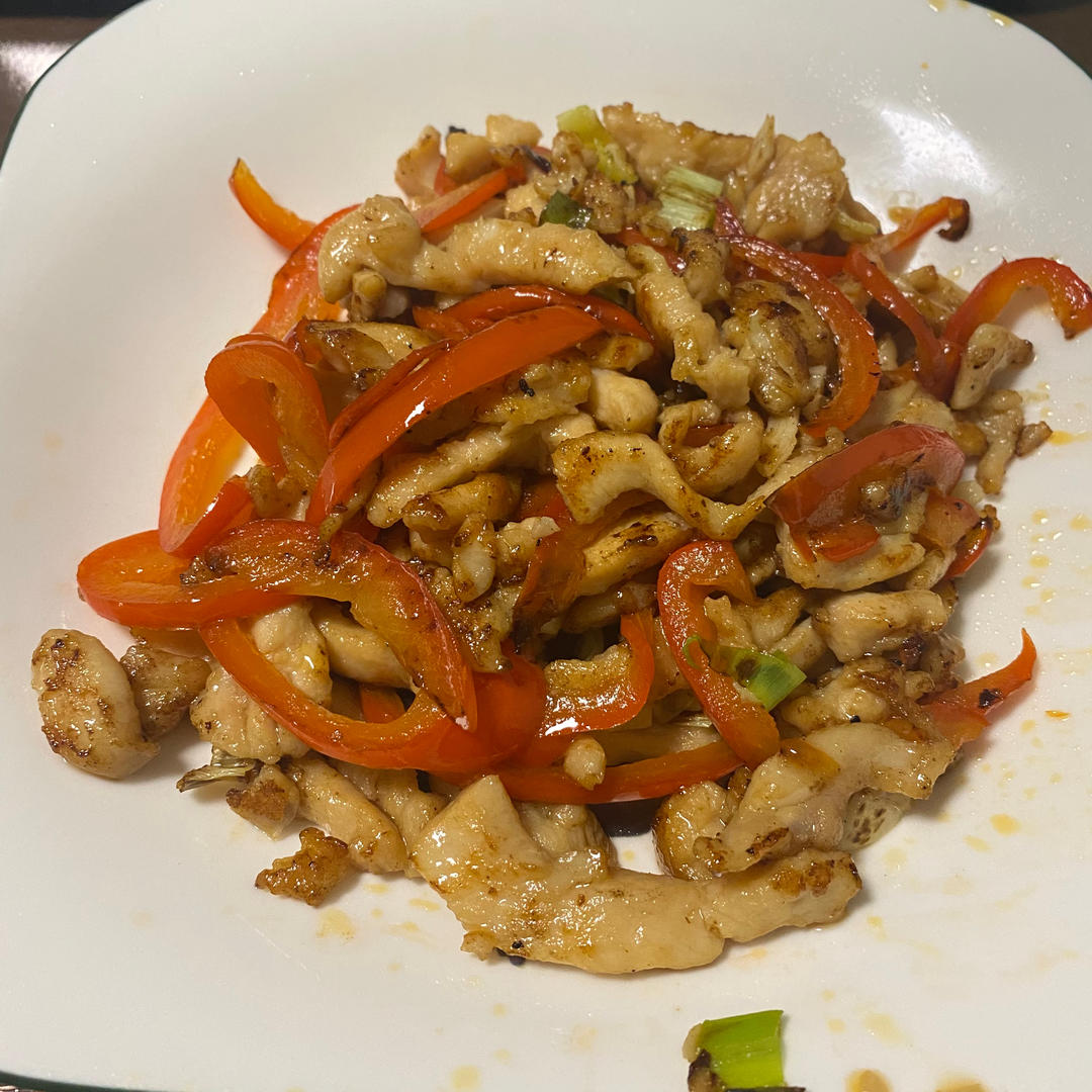 甜椒肉丝