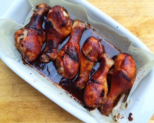 蜜汁烤鸡腿(简单)