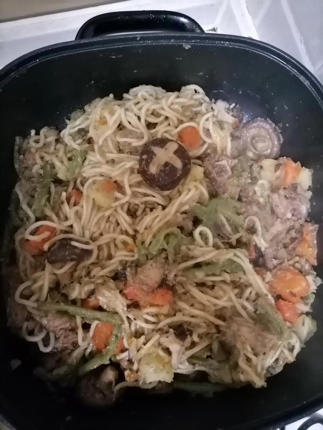豆角排骨焖面￨真的无敌好吃