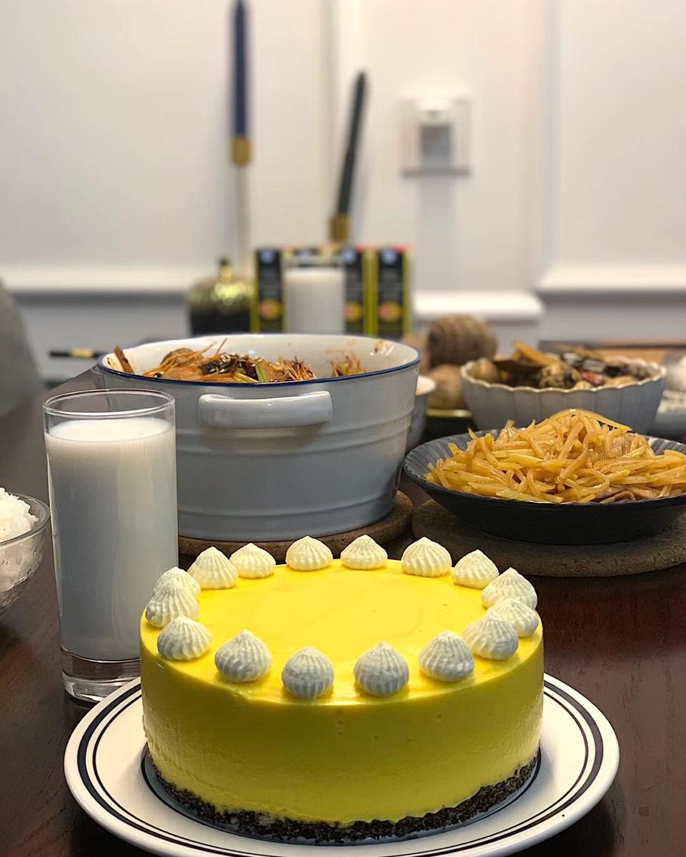 《Tinrry下午茶》教你做芒果流心慕斯（6寸配方）