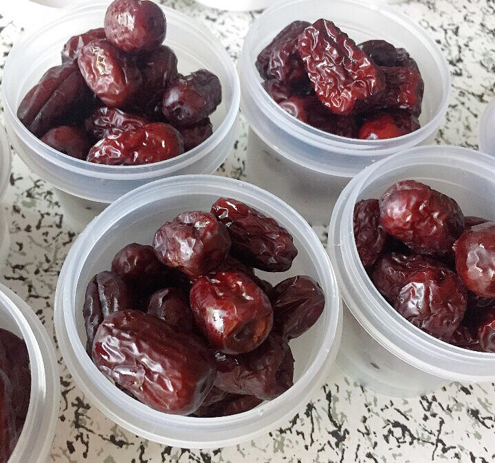 蒸红枣