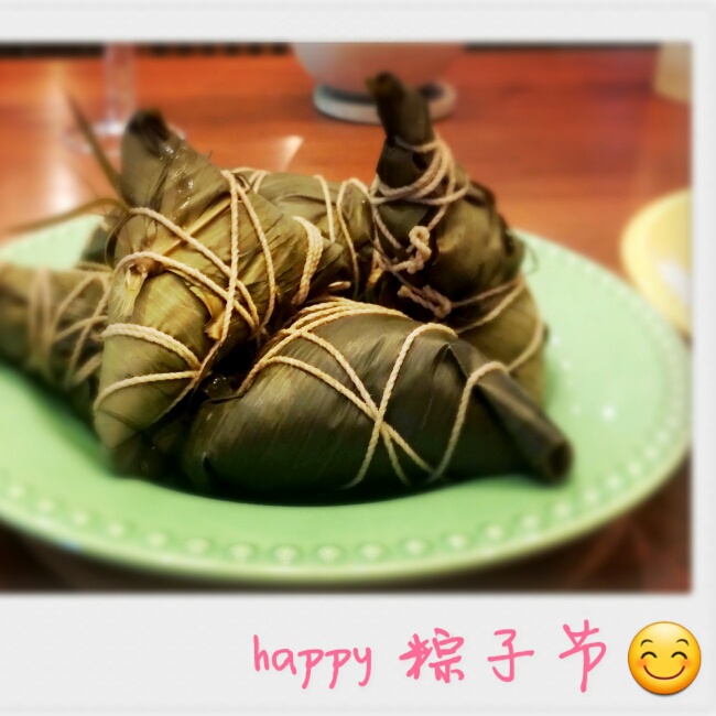 烧肉粽和蜜枣粽