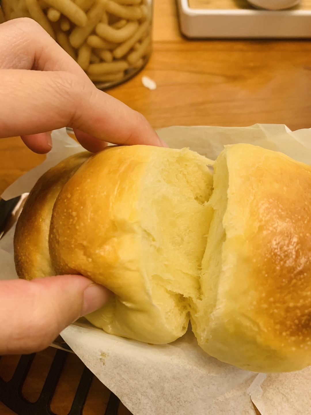 纯奶手撕吐司的做法 步骤1