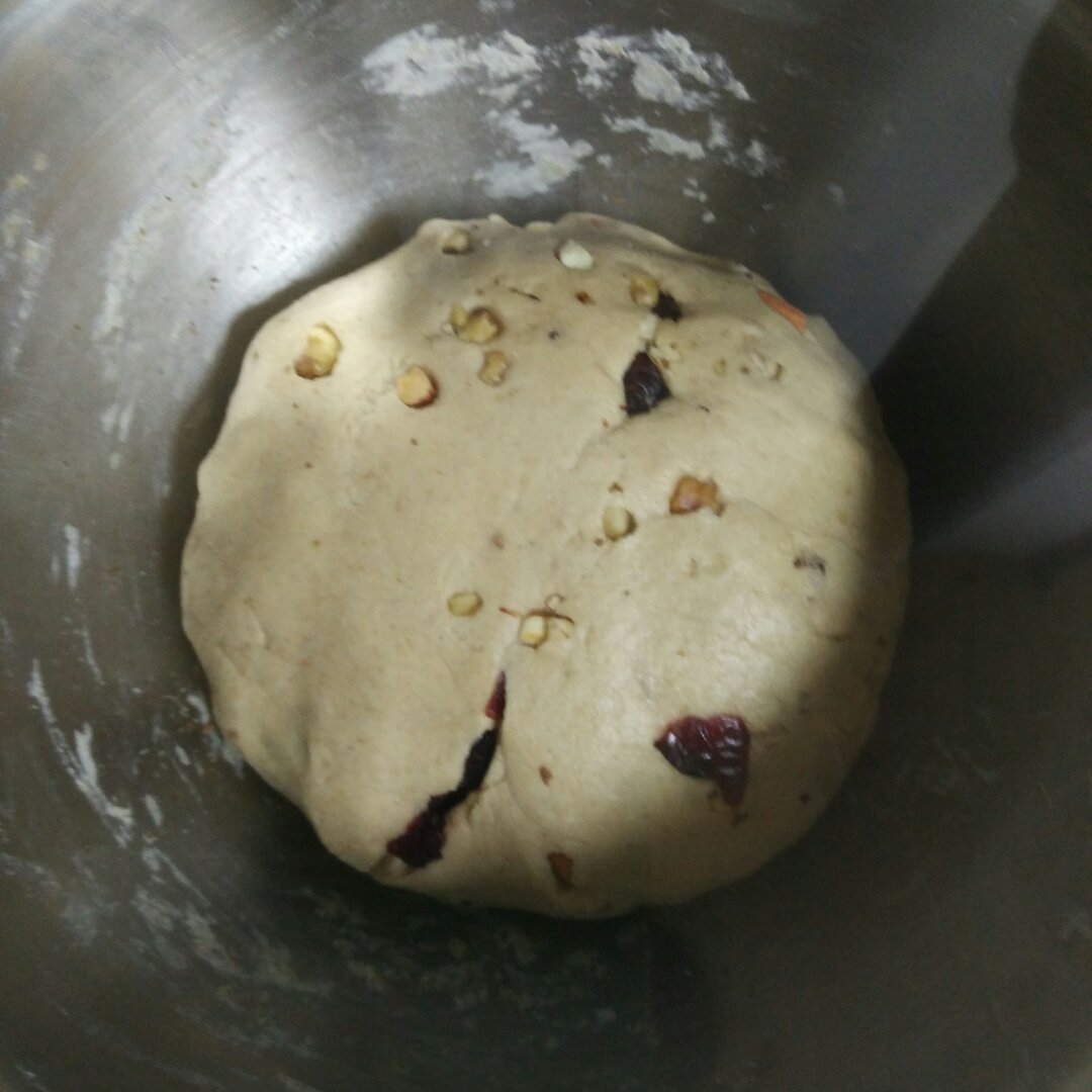 无油无糖全麦果干面包