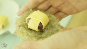 爆浆紫薯虾饼的做法 步骤5