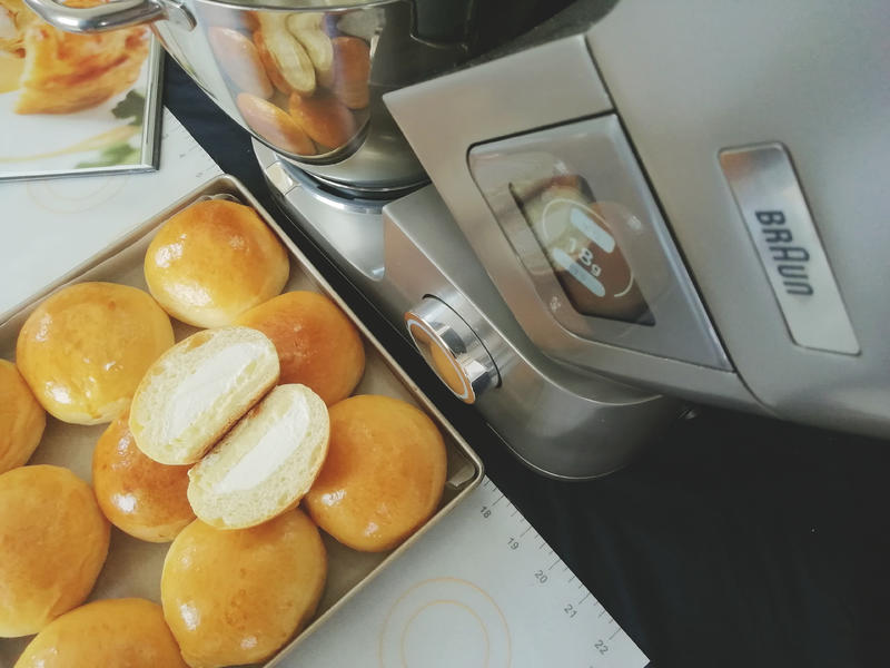 纯奶手撕吐司的做法 步骤1