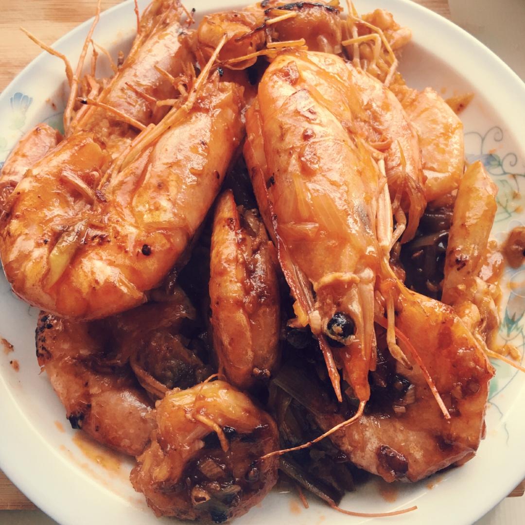 油焖大虾