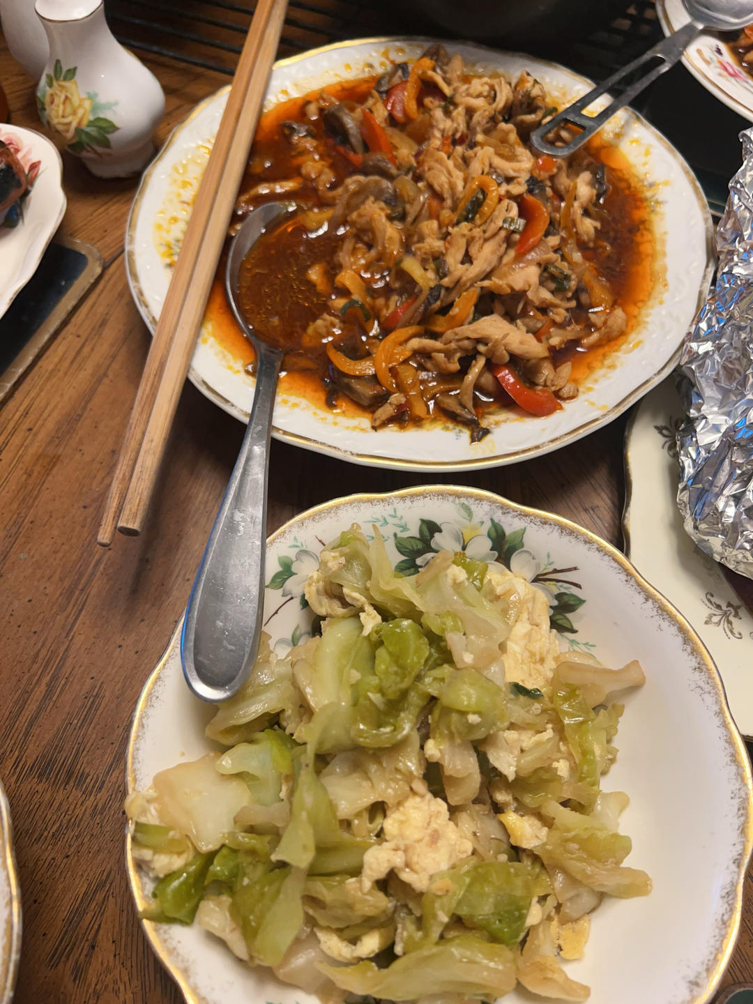 米饭🍚杀手鱼香鸡丝         （减脂期也可以吃）