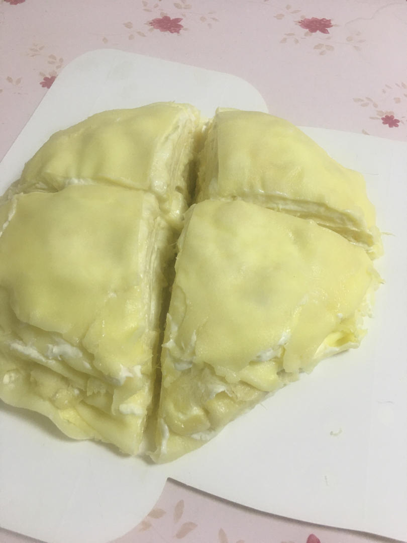 榴莲千层蛋糕