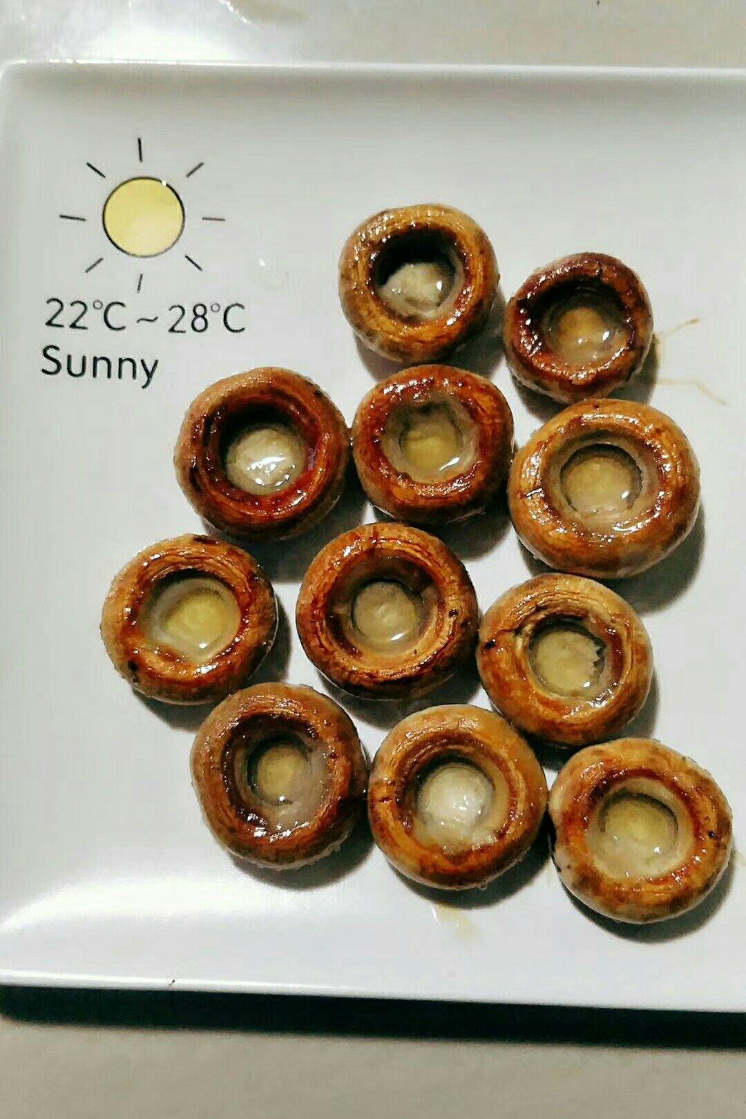 保留最原始鲜味儿的煎口蘑