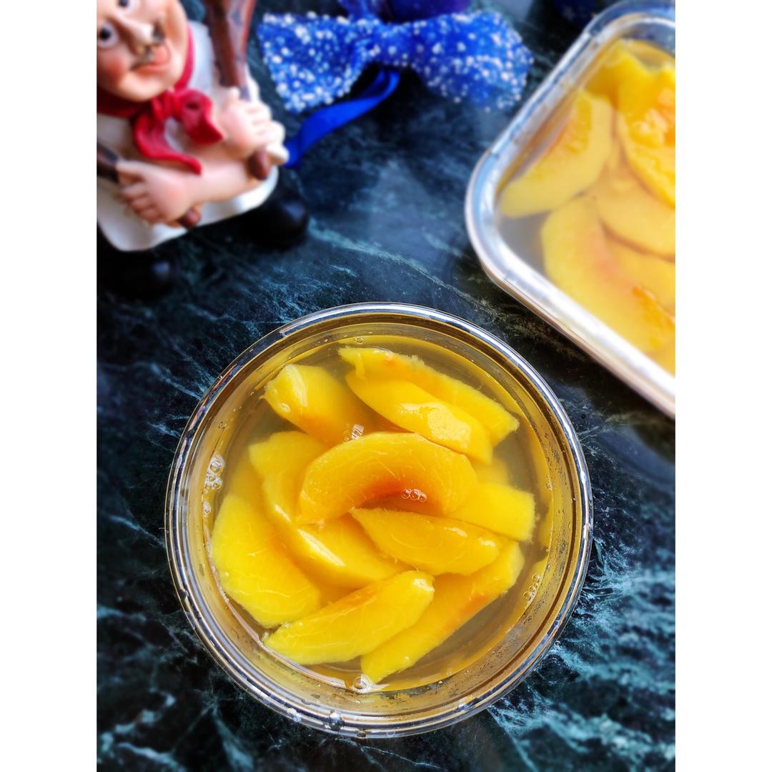 冰糖黄桃罐头（附常温保存方法）