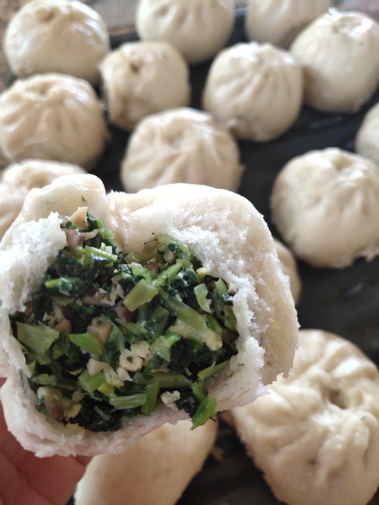 脆嫩、多汁、鲜绿~青菜菌菇包的秘密详解