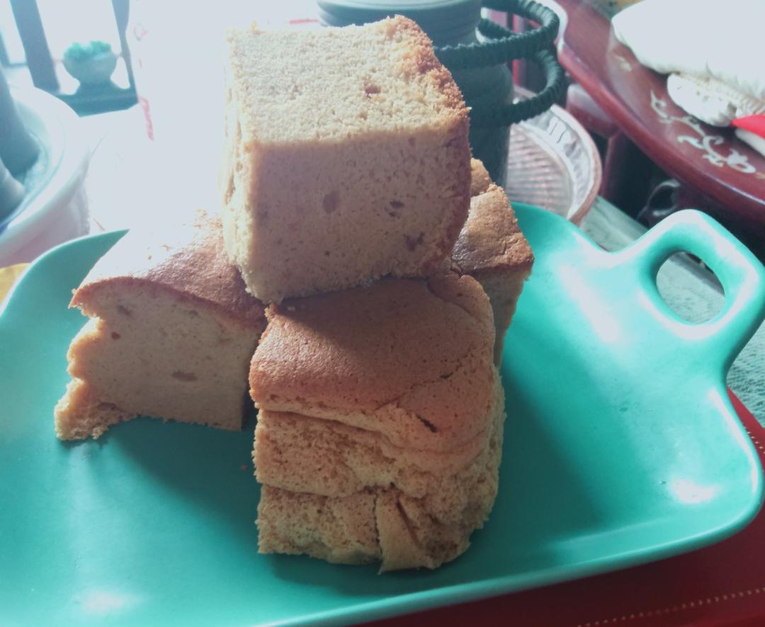 养生红糖红枣古早蛋糕