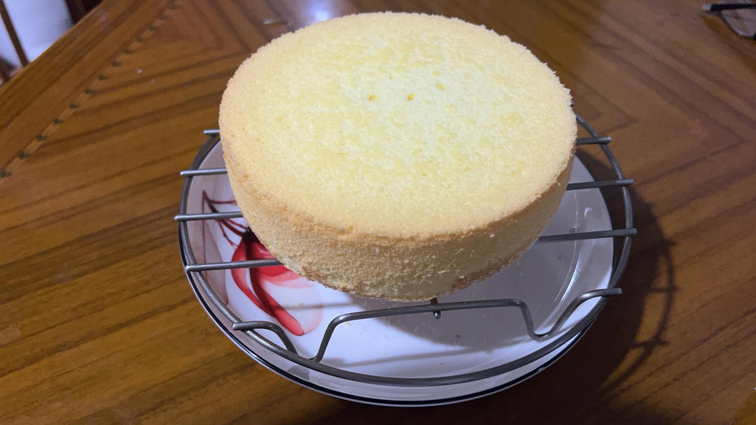 奶油蛋糕的戚风蛋糕坯（更新空气炸锅做法）