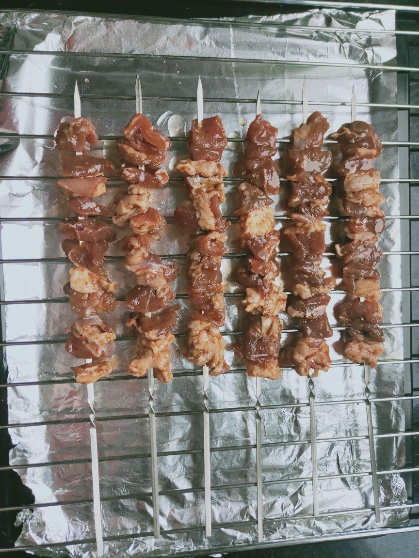 烤羊肉串
（烤箱版）