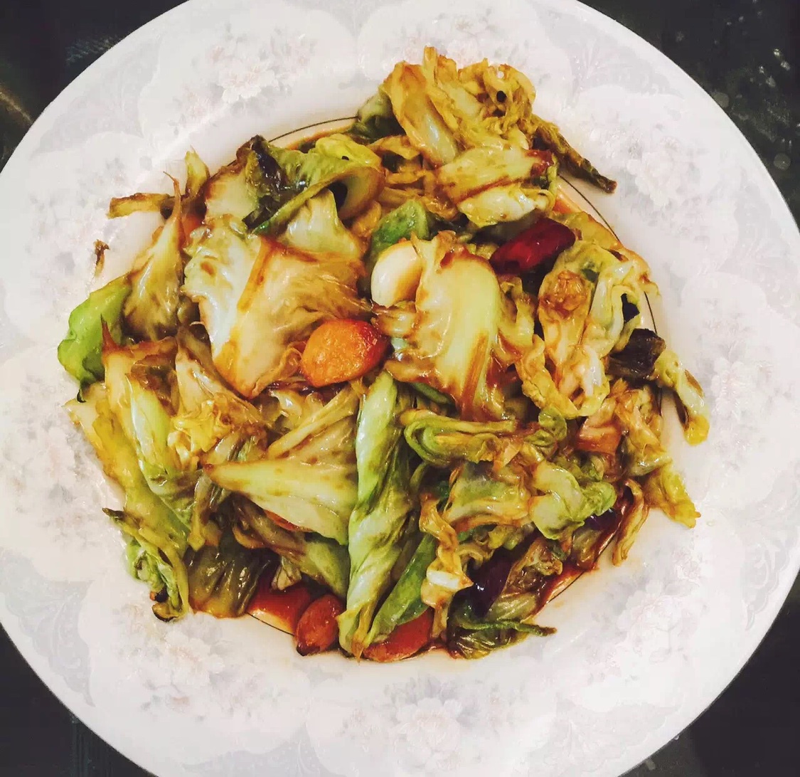 手撕包菜的入味烧法