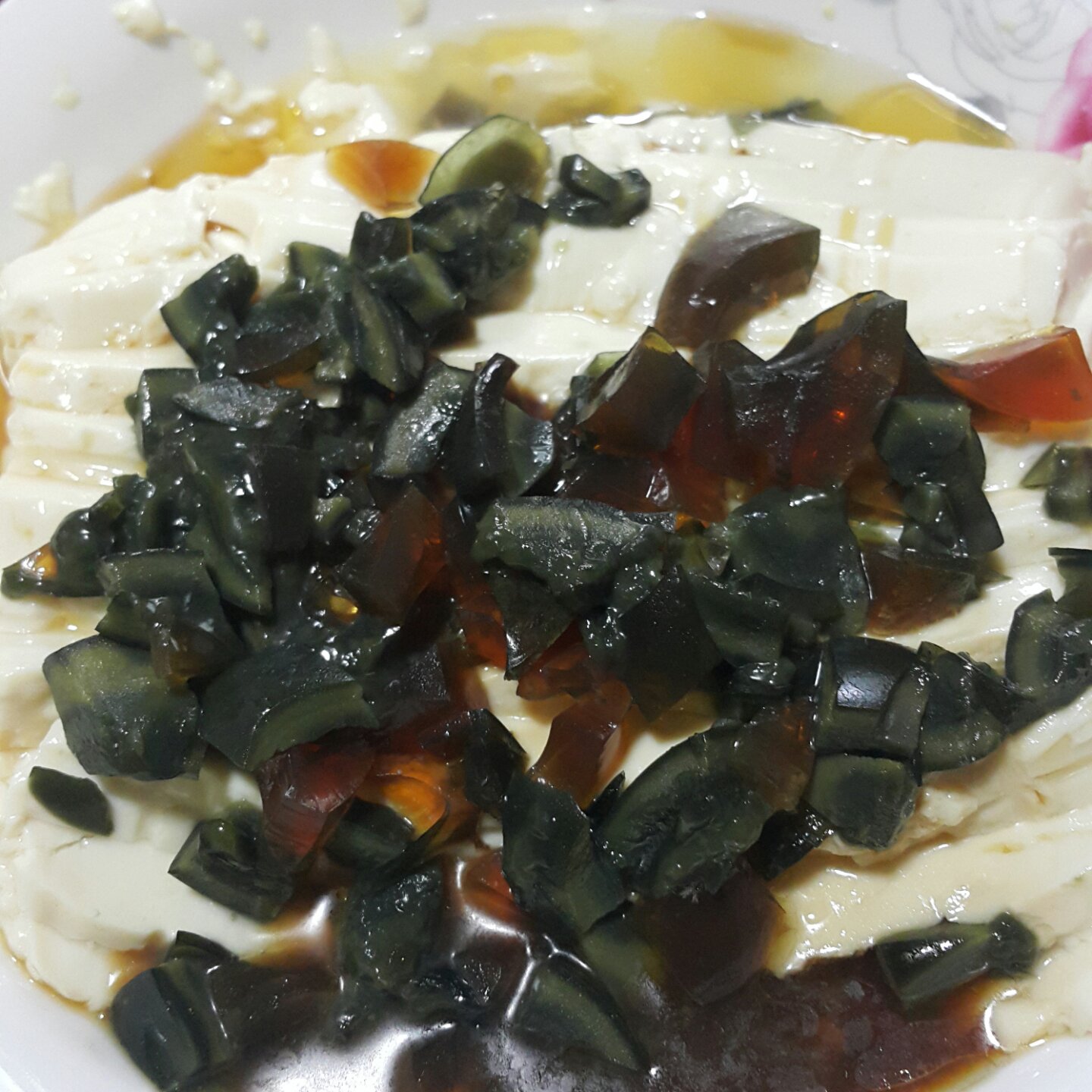 皮蛋豆腐