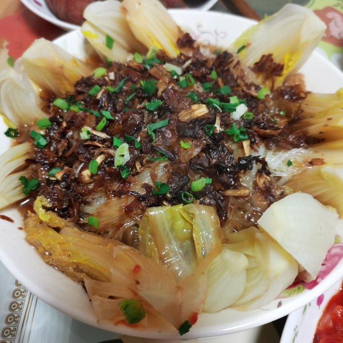 蒜蓉粉丝娃娃菜