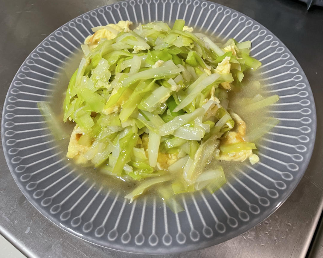 韭黄炒鸡蛋