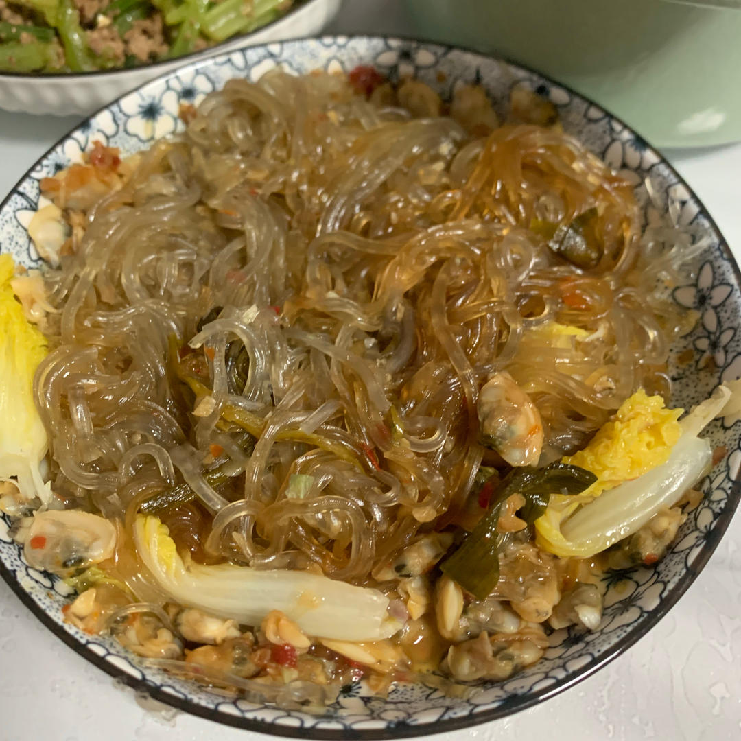 蒜蓉粉丝花甲肉❤低脂快手菜，好吃到捞渣渣