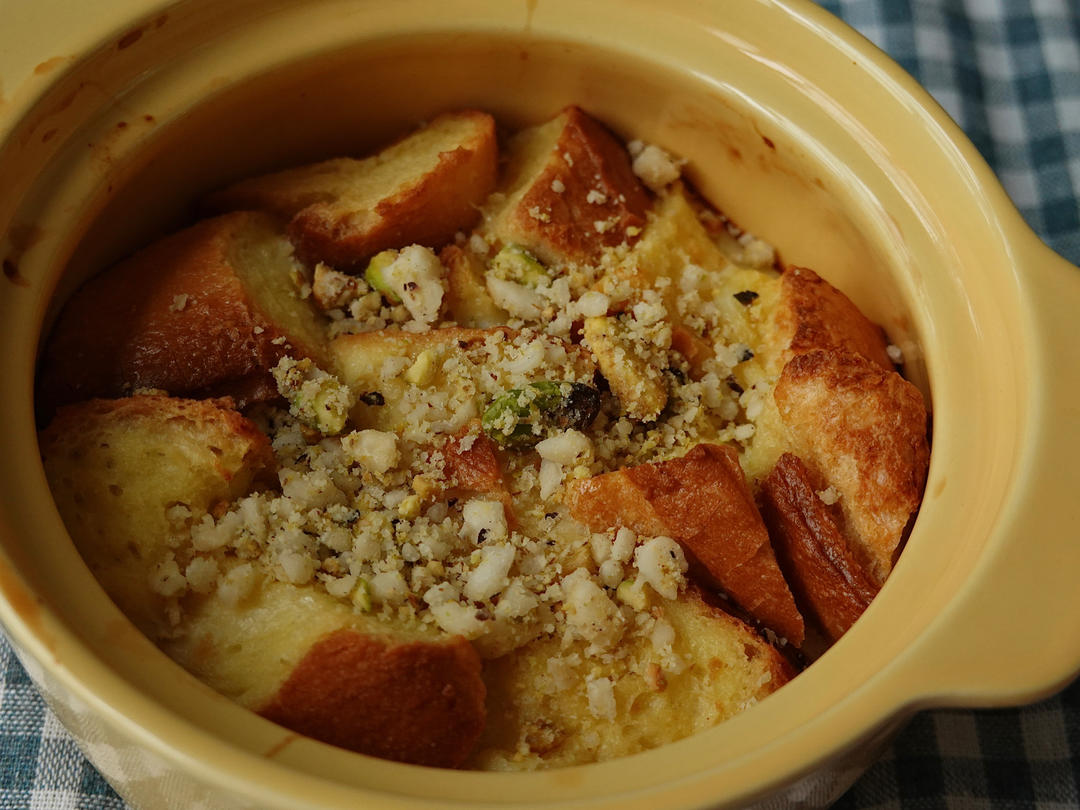 消耗乳清之夏日面包布丁🍞Bread Pudding