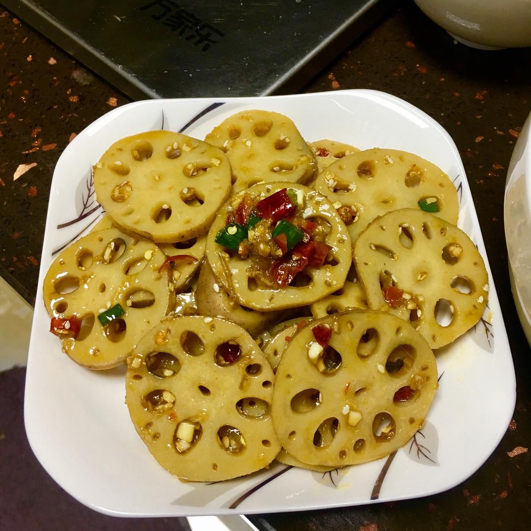 凉拌藕片