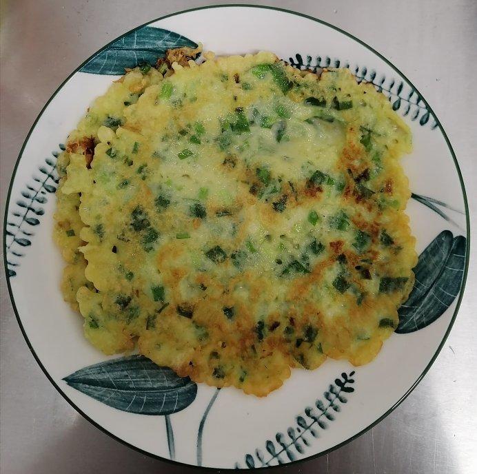 👍超级简单易上手的韭菜鸡蛋饼🤗