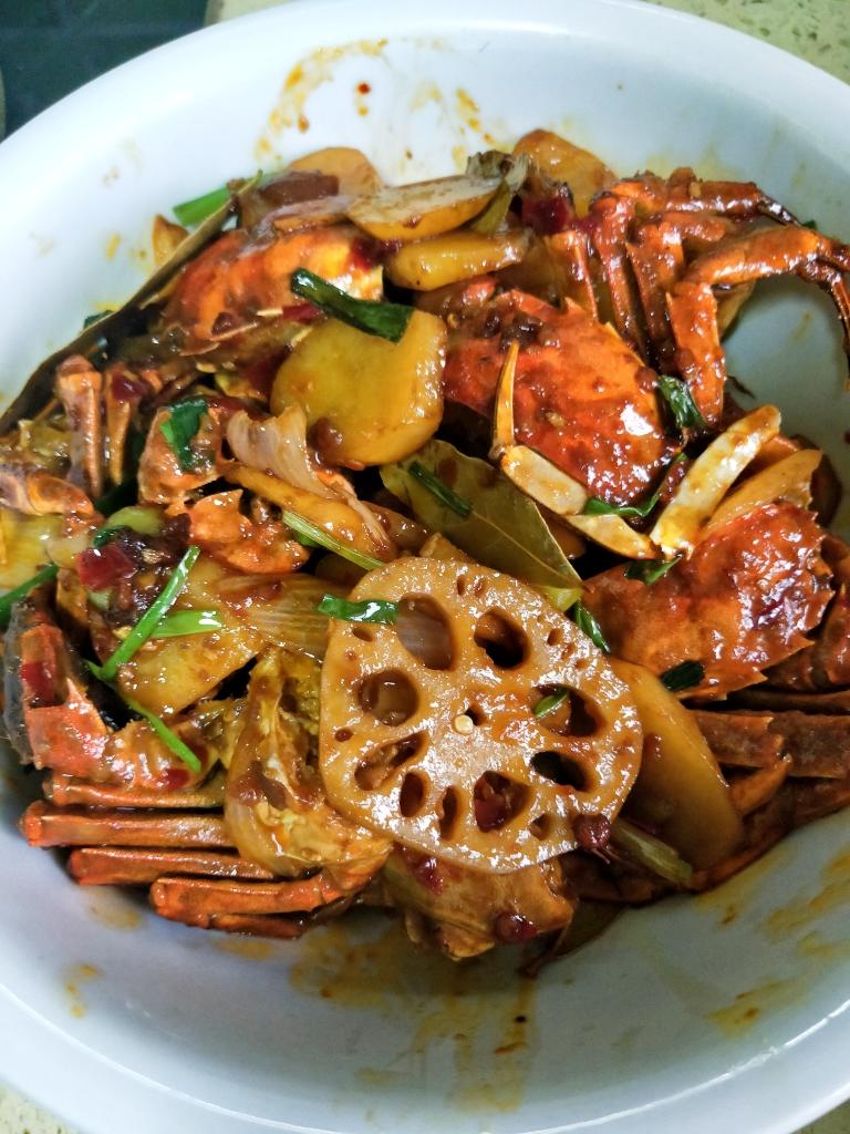 麻辣干锅蟹