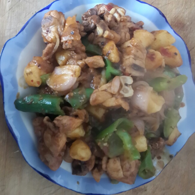 超下饭的新疆大盘鸡