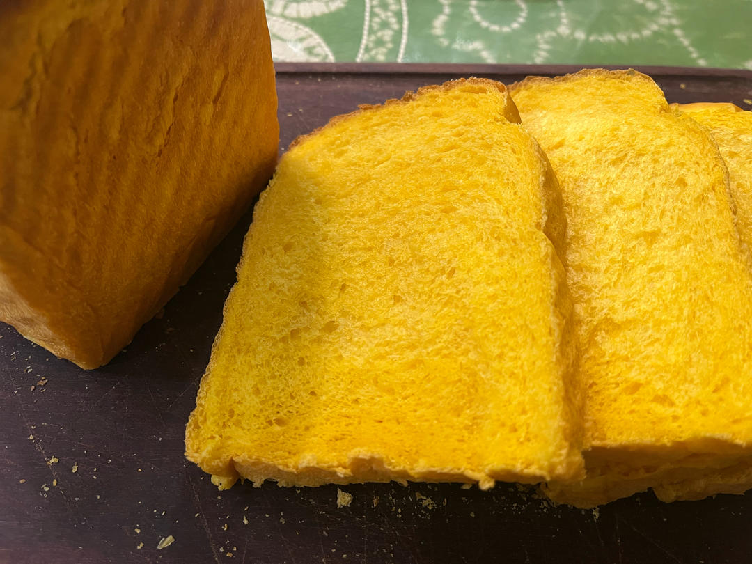 南瓜炼奶吐司