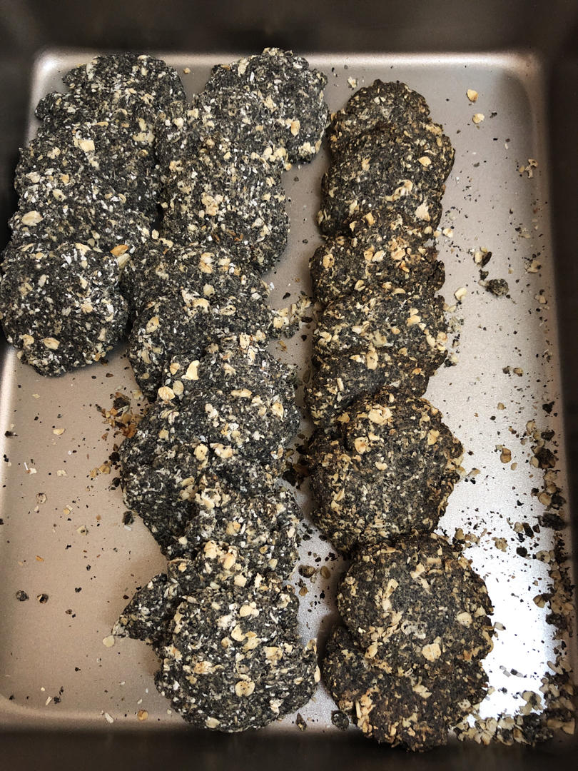 无油燕麦饼干（无油低脂零食）