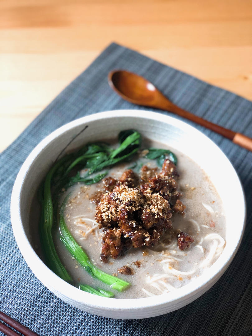 没胃口就吃【胡麻味噌担担面】，清爽又管饱！