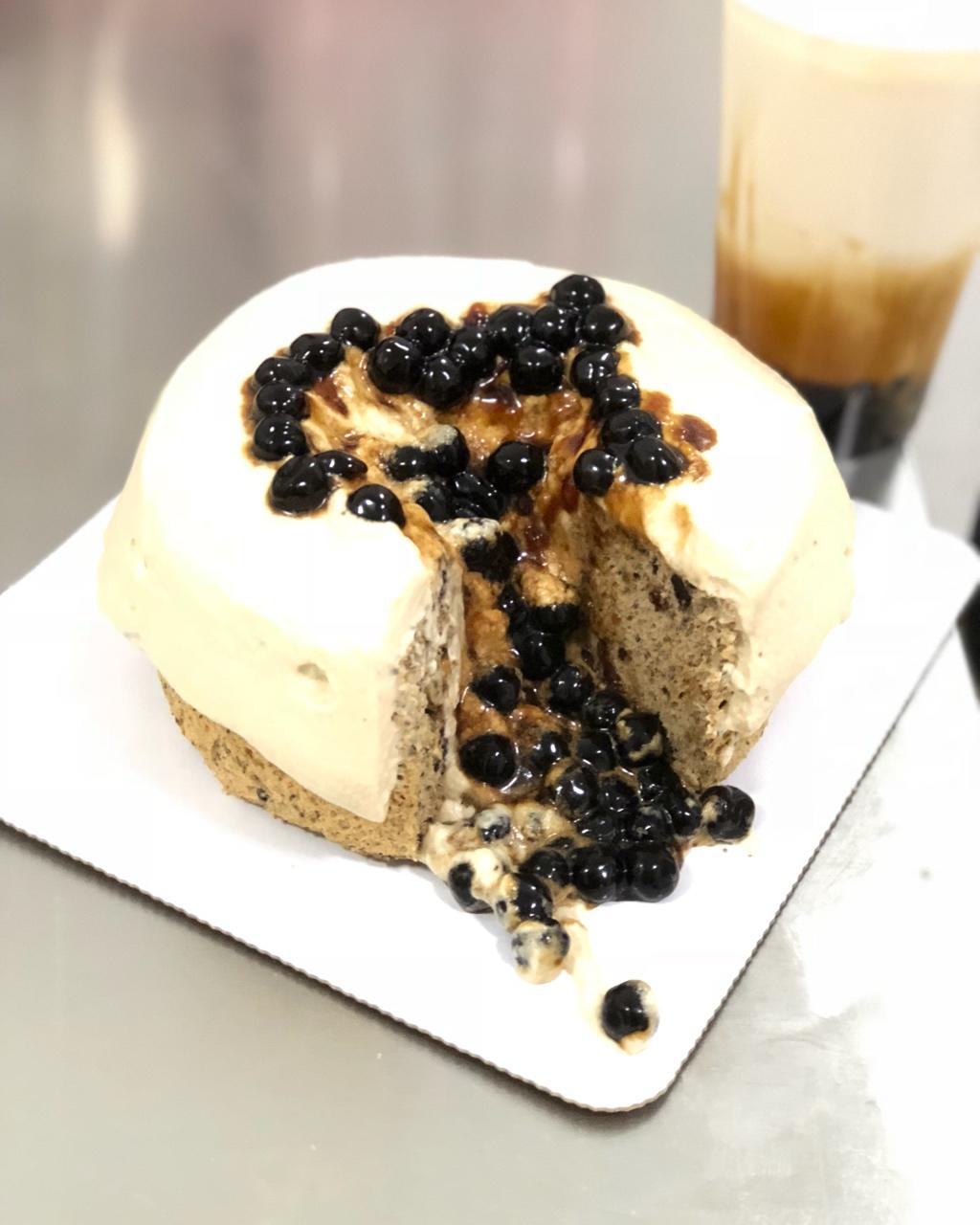 元气满满de麻麻做的黑糖珍珠爆浆蛋糕