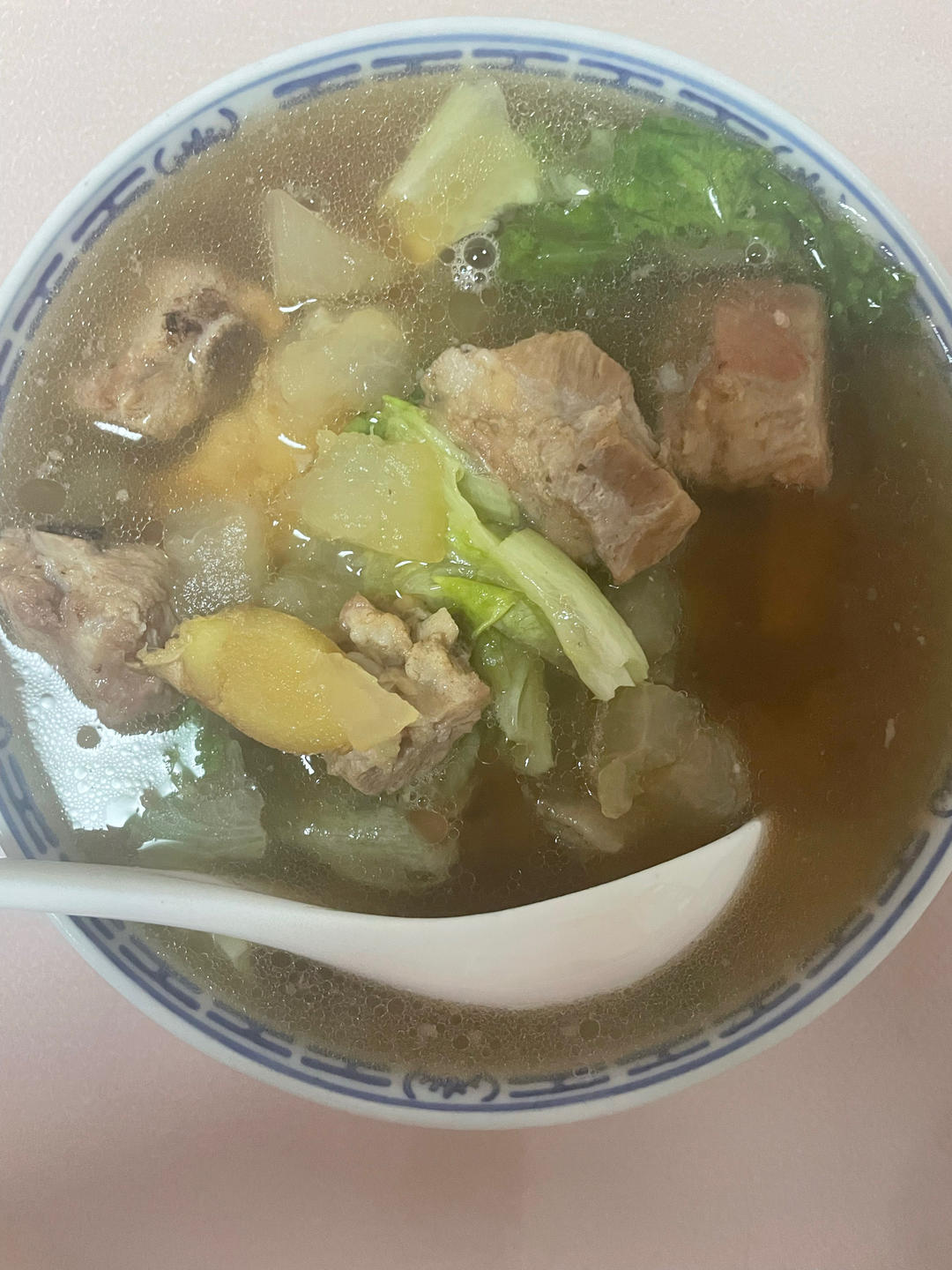 冬瓜排骨汤，夏天的味道