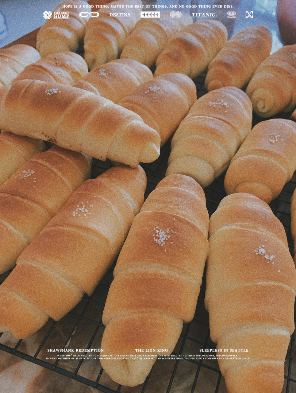 【盐面包 海盐卷】如果不能吃它，人生还有什么快乐！