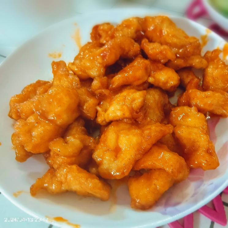糖醋巴沙鱼