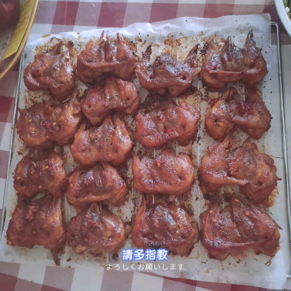 百吃不厌的烤鸡头